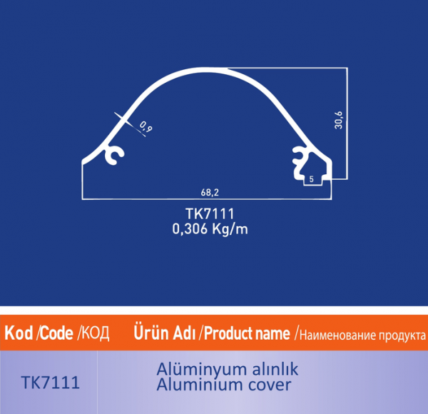 alüminyum alınlık tk7111